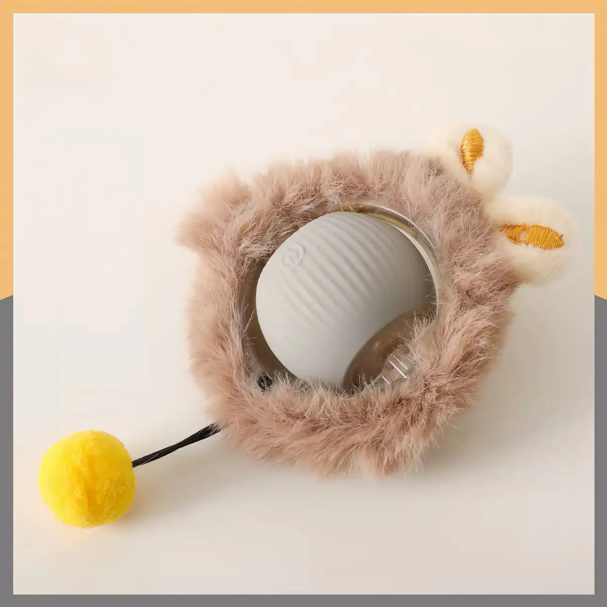 Interactive Cat and Dog Toy Ball with Bird Chirping Sound - USB Rechargeable, Anti-Depression Gift, Smart Motion Sensor, Chew-Resistant Design, Ultra-Quiet Operation, Long-Lasting Battery, Multi-Surface Compatibility