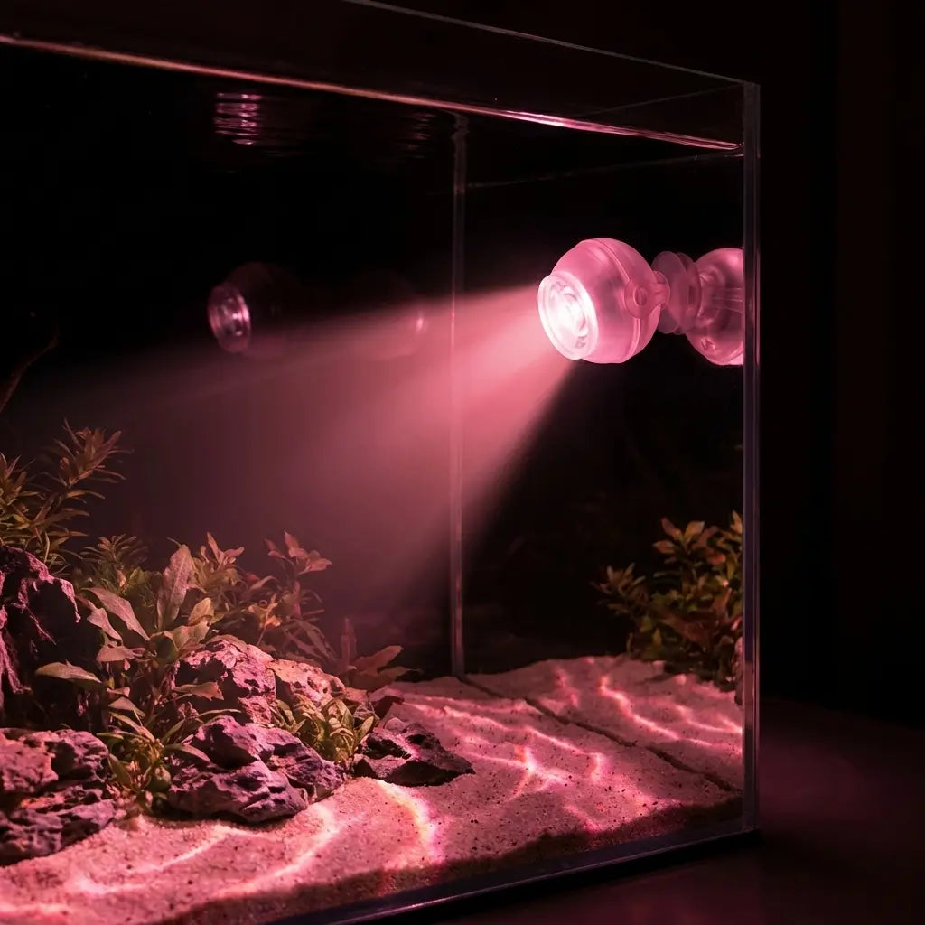 Submersible LED Mood Light for Aquariums - USB Color-Changing Underwater Lamp, Waterproof Night Light for Freshwater and Saltwater Fish Tanks
