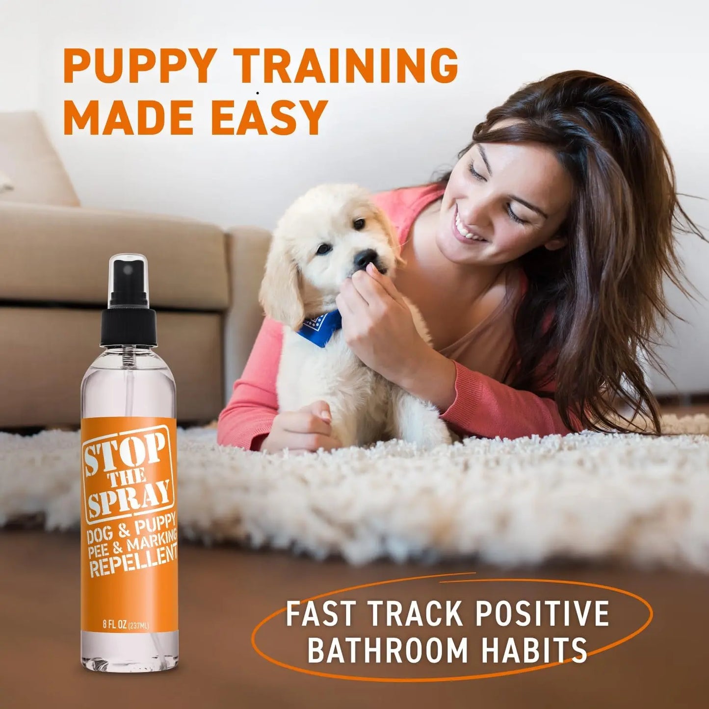 EBPP Stop the Spray - Dog and Puppy Urine Marking Repellent - Pet Training Solution for Indoor Potty Training