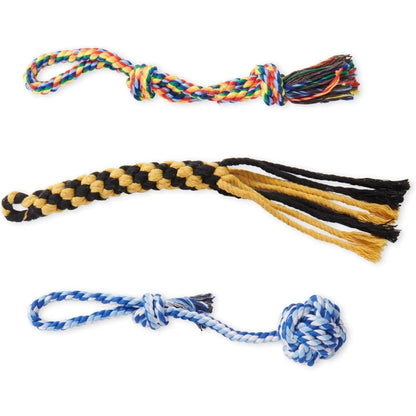 Spring Pole Rope Tug Toys for Medium to Large Dogs - Interactive Bungee Exercise Ropes for Indoor and Outdoor Use (Door Style)