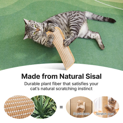 Potaroma 2-Pack Interactive Cat Sisal Kicker Toys for Boredom Relief and Dental Care, Soft Scratching Pillows