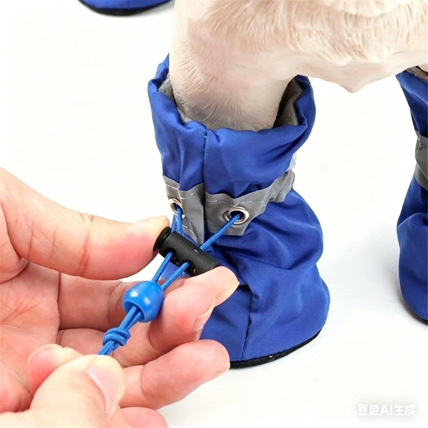 Waterproof Dog Rain Boots for Cats - Non-Slip, Adjustable Comfort Fit, Mud-Proof and Easy-Clean Pet Storm Boots