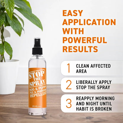 EBPP Stop the Spray - Dog and Puppy Urine Marking Repellent - Pet Training Solution for Indoor Potty Training
