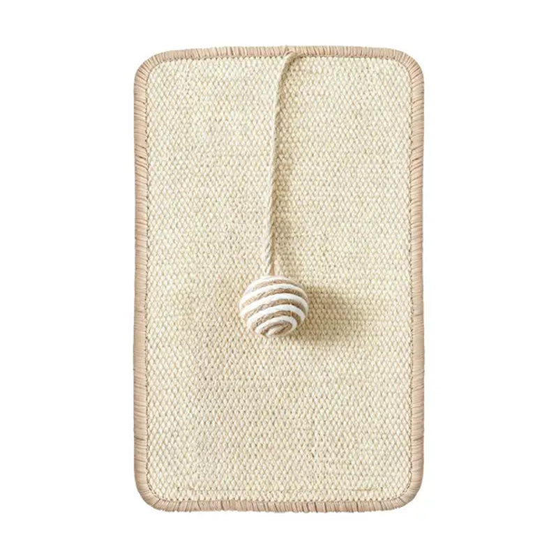 Sisal Wall Cat Scratching Mat - Indoor Scratching Pad for Furniture and Wall Protection, Durable Cat and Kitten Scratcher