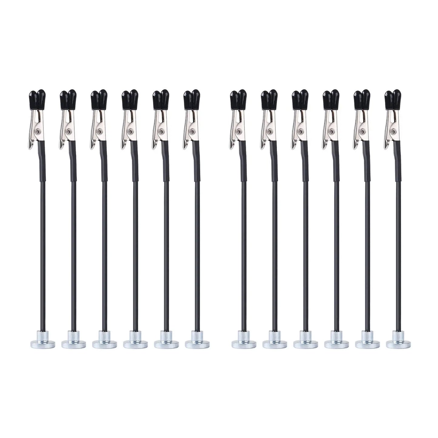 Magnetic Bendable Alligator Clip Set - 30 Pieces