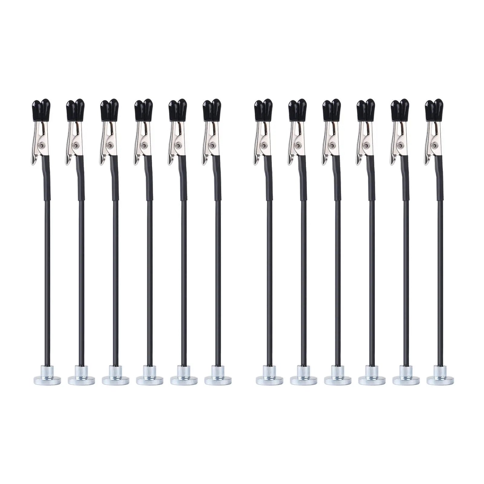 Magnetic Bendable Alligator Clip Set - 30 Pieces