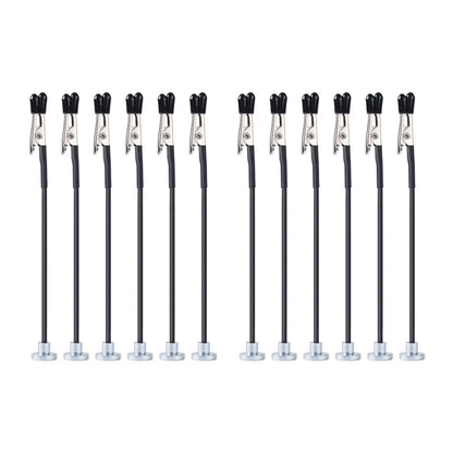 Magnetic Bendable Alligator Clip Set - 30 Pieces