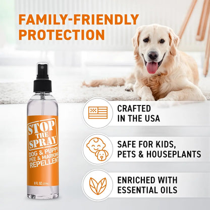 EBPP Stop the Spray - Dog and Puppy Urine Marking Repellent - Pet Training Solution for Indoor Potty Training