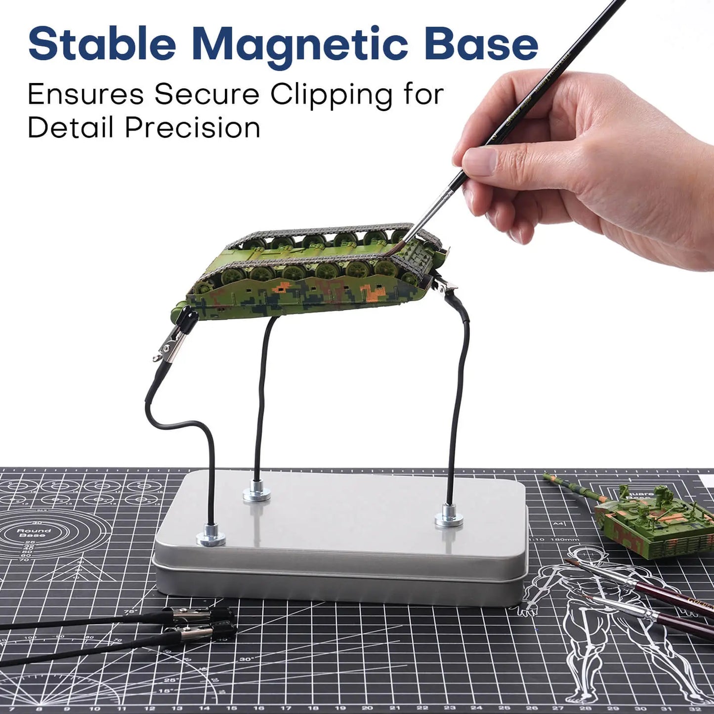 Magnetic Bendable Alligator Clip Set - 30 Pieces