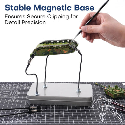 Magnetic Bendable Alligator Clip Set - 30 Pieces