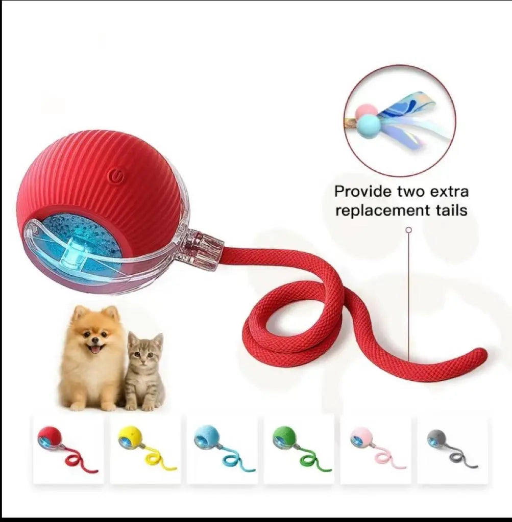Interactive Cat and Dog Toy Ball with Bird Chirping Sound - USB Rechargeable, Anti-Depression Gift, Smart Motion Sensor, Chew-Resistant Design, Ultra-Quiet Operation, Long-Lasting Battery, Multi-Surface Compatibility